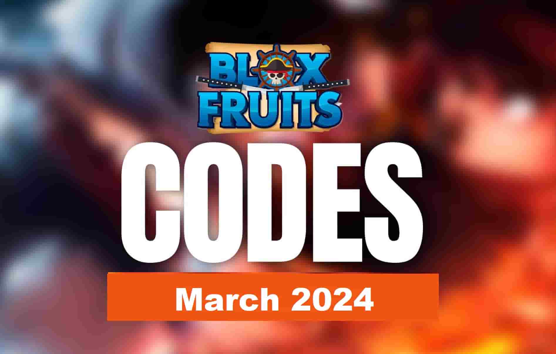 March Blox Fruits Codes 2024